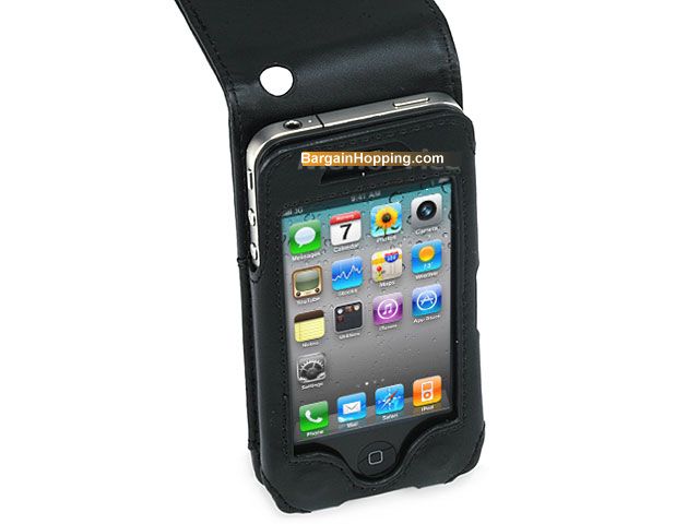 Synthetic Leather (Polyurathane) Case for iPhone 4/4S